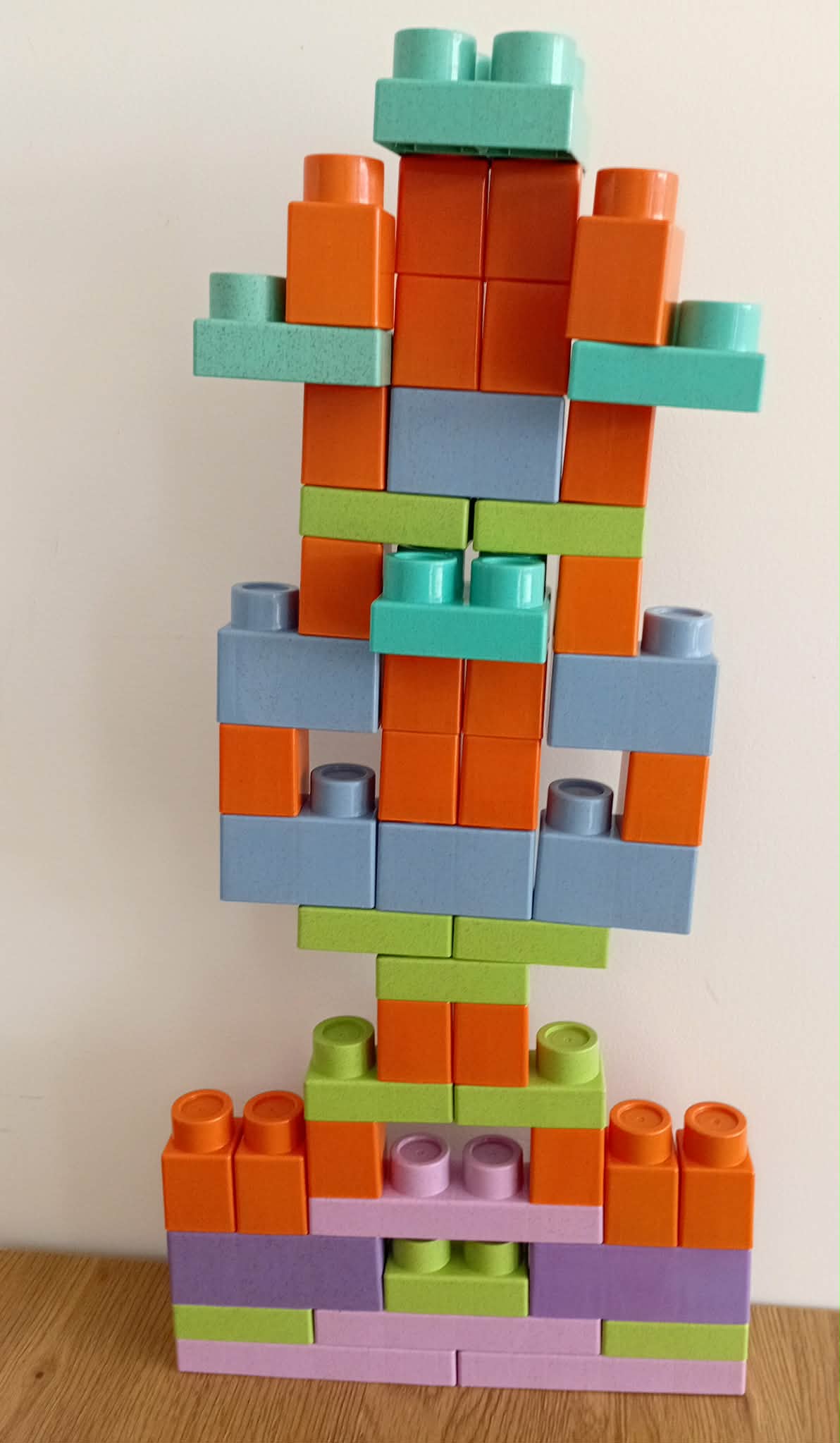 Roo Crew Construction Bricks - 50 Piece Set