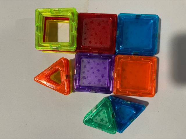 Magnetic Tiles - Mini Set (34 pieces)