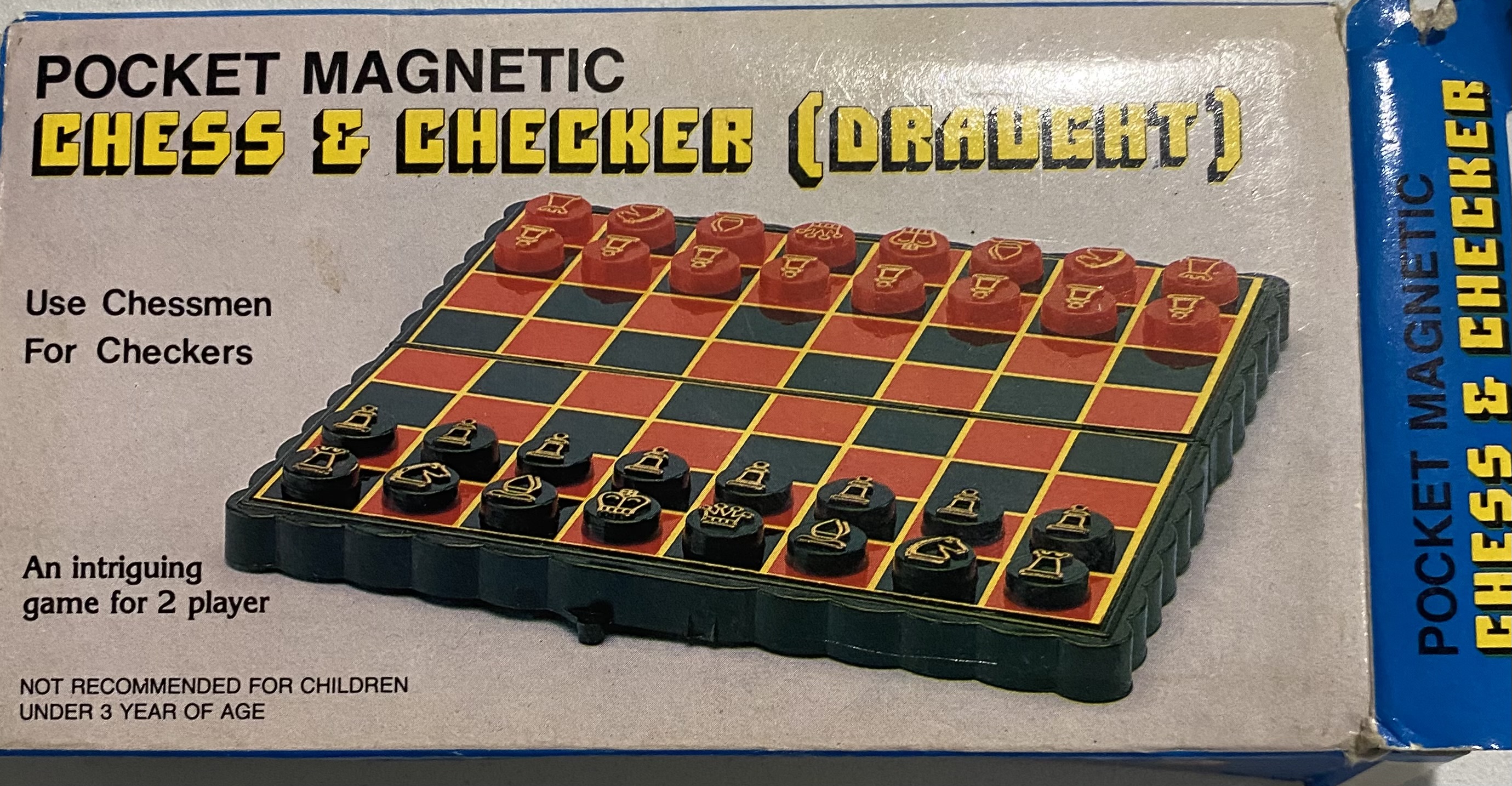 Magnetic Chess & Checker 