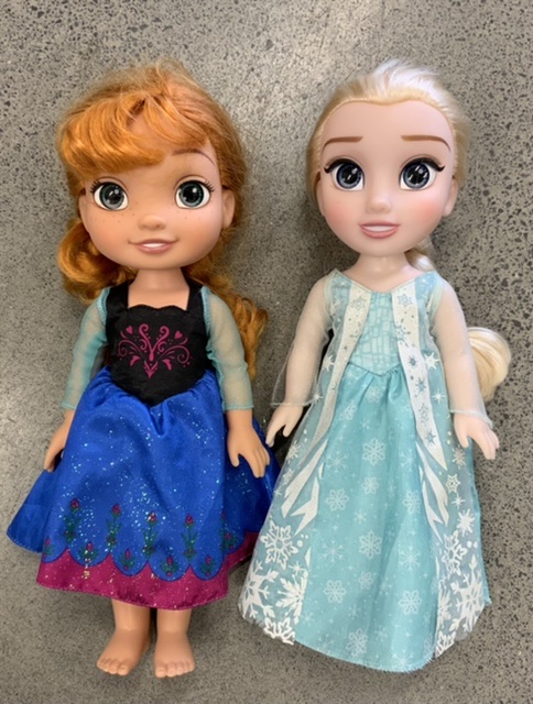 Elsa and Anna Dolls
