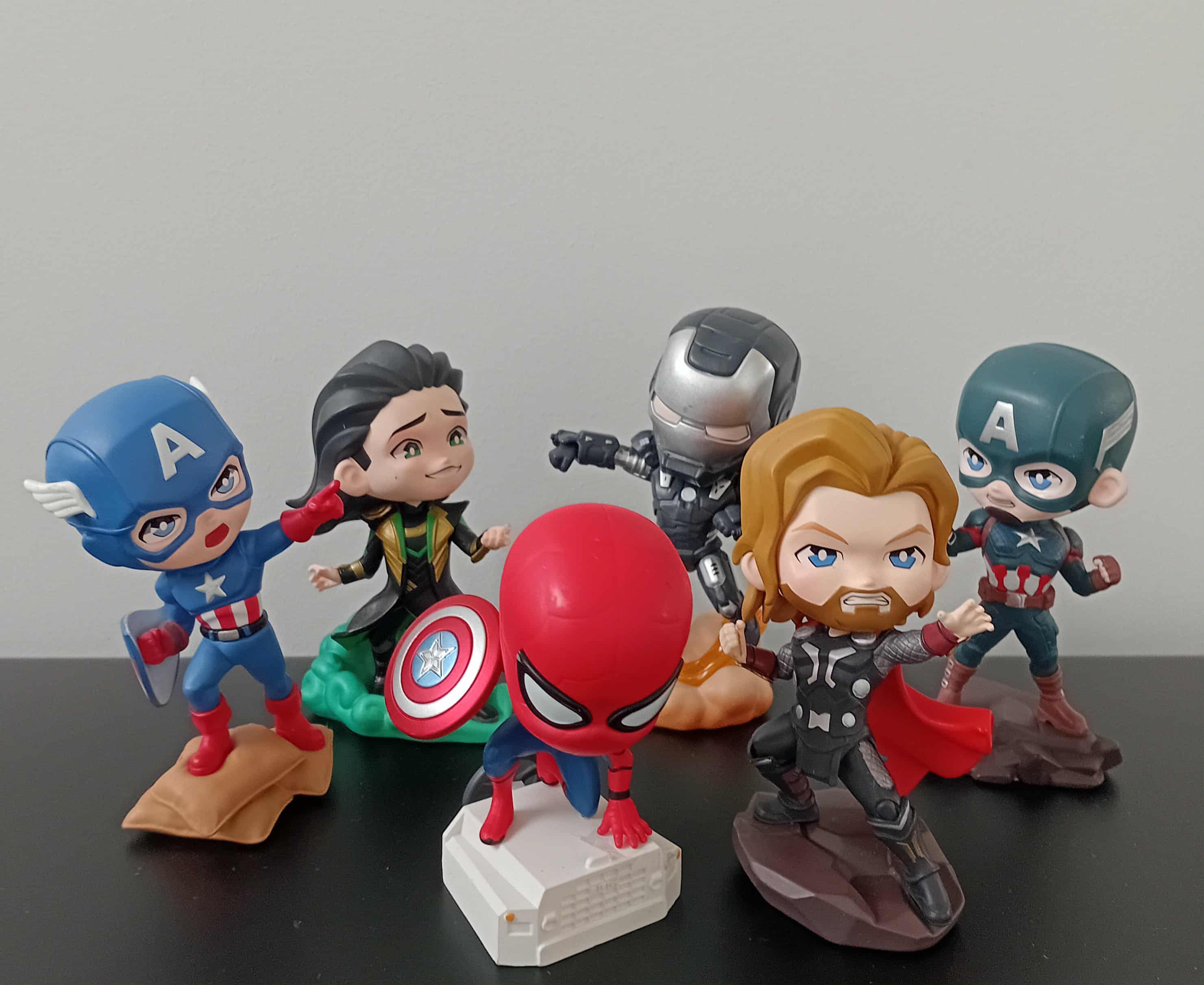 Marvel Figurines - Set of 6
