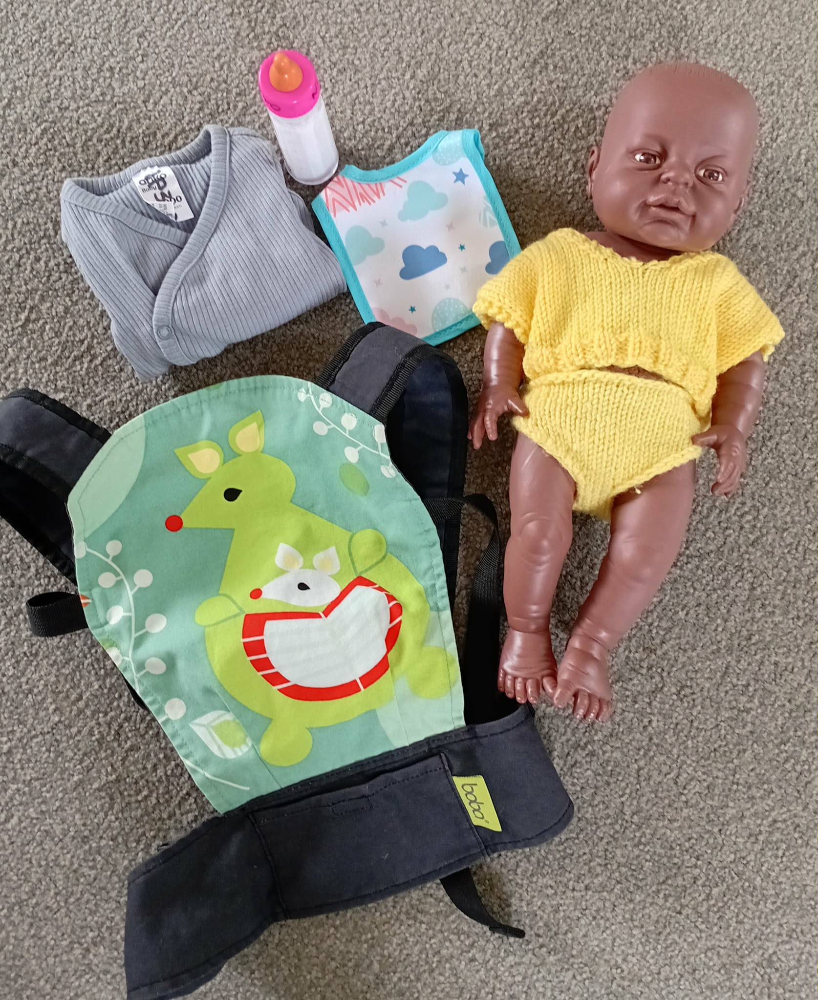 Simba - PETERKIN Doll Carry and Feed Set