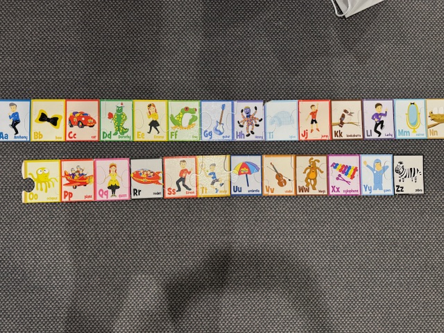 Wiggles ABC Puzzle 