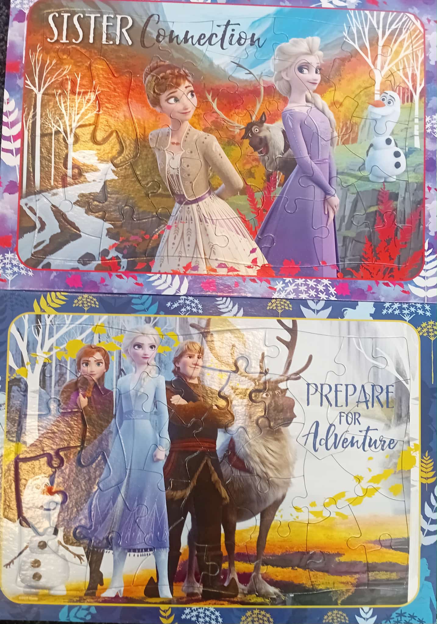 35 Piece Frozen Puzzle - Set of 2