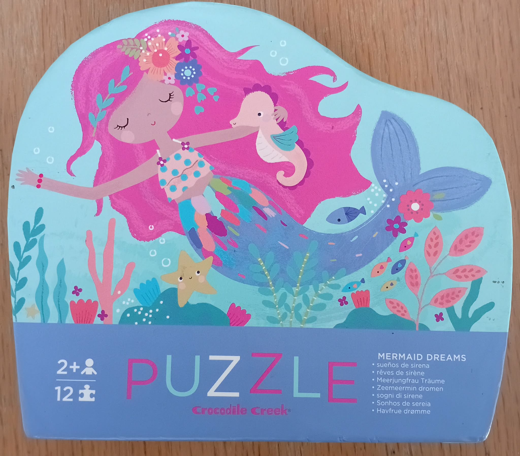 Crocodile Creek MERMAID Puzzle - 12 Piece