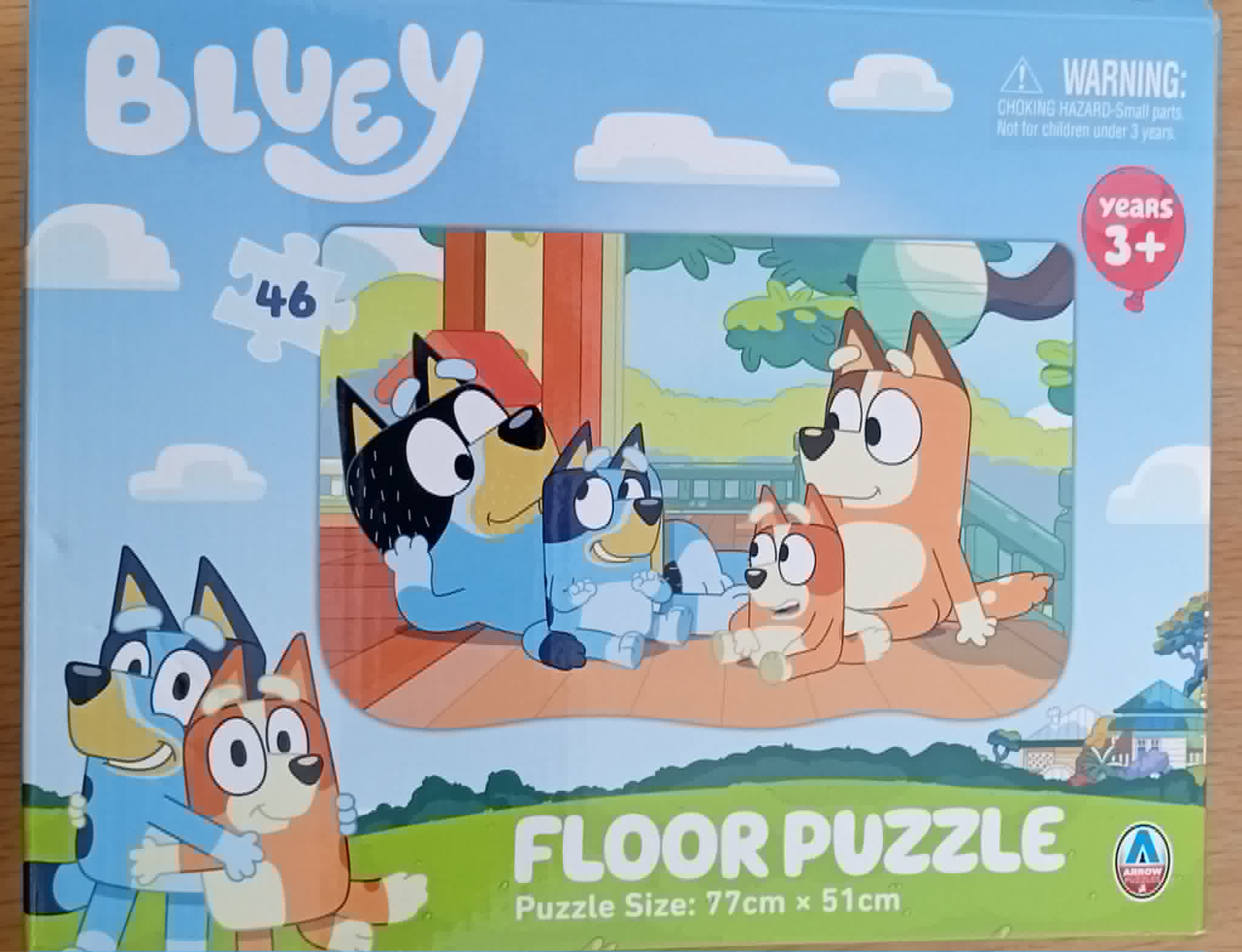 BLUEY - Floor Puzzle - 46 Piece