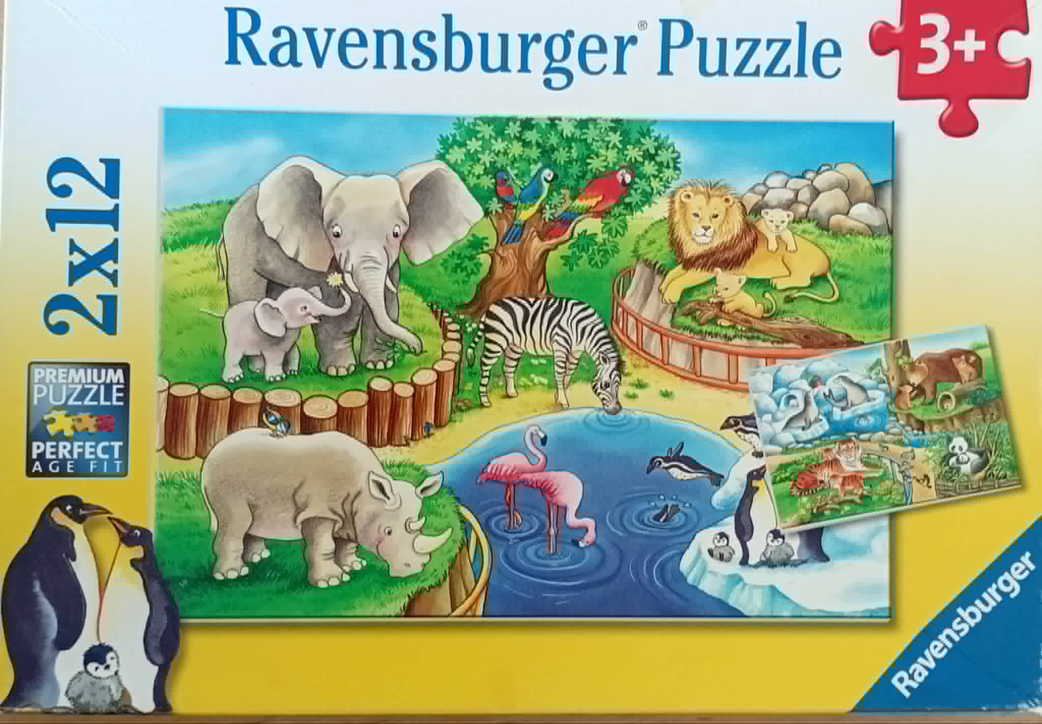 Ravensburger Animal Puzzle - 2 Set