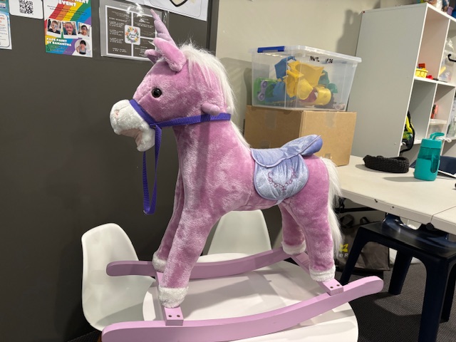 Pink Unicorn Rocker 