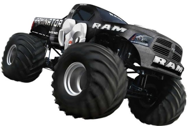 raminator monster truck toy