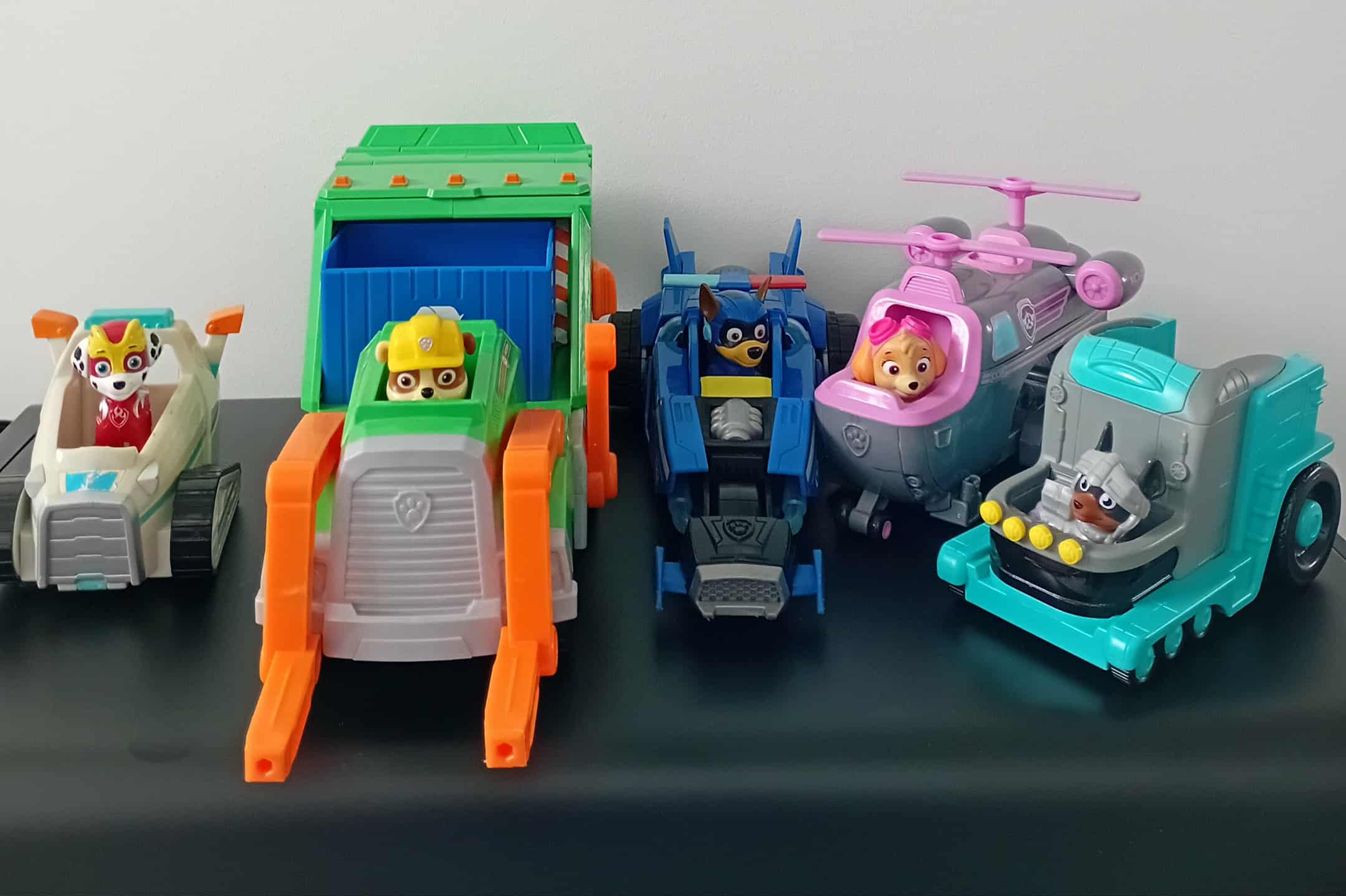 Paw Patrol - Vehicle Set of Five