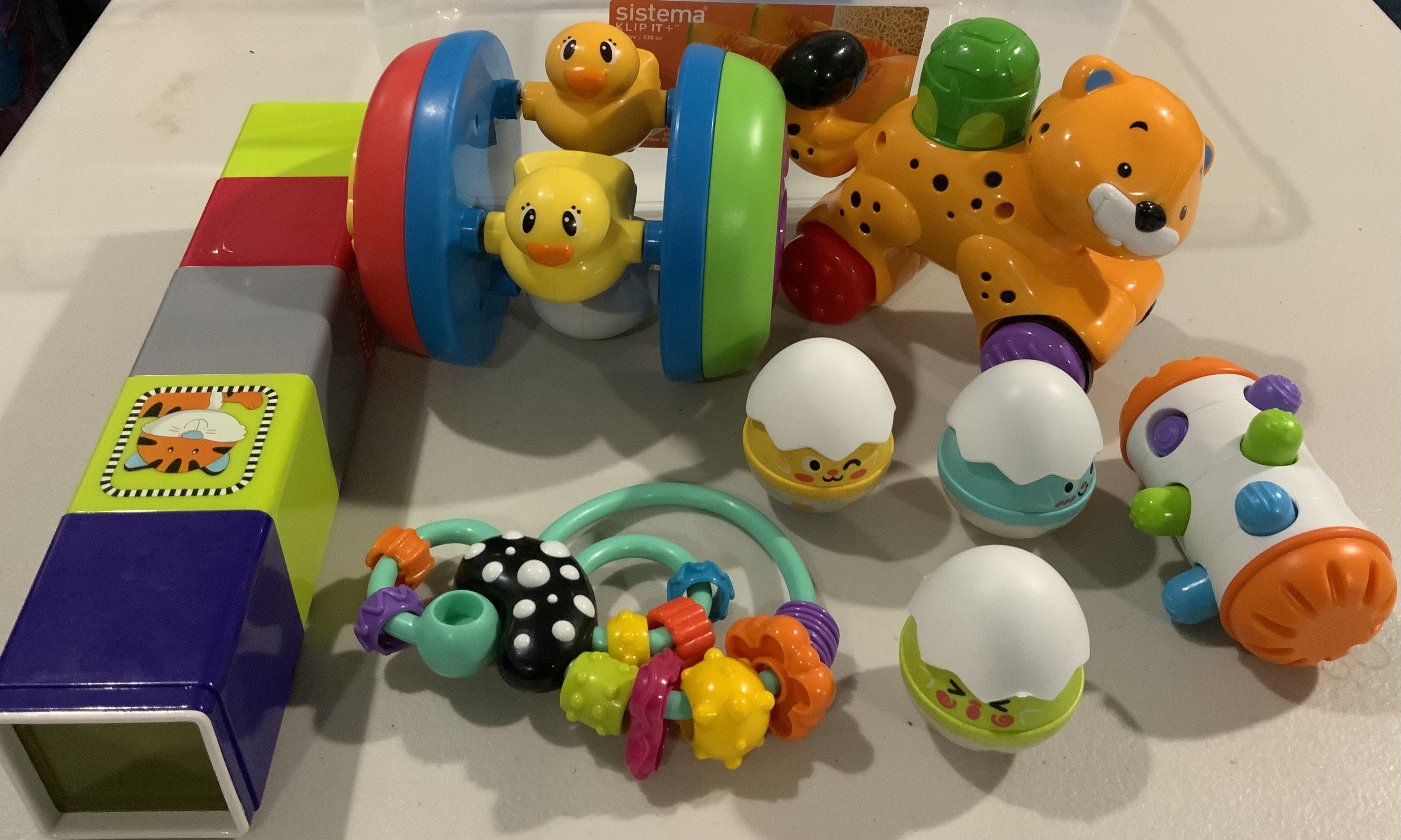 Selection of toys