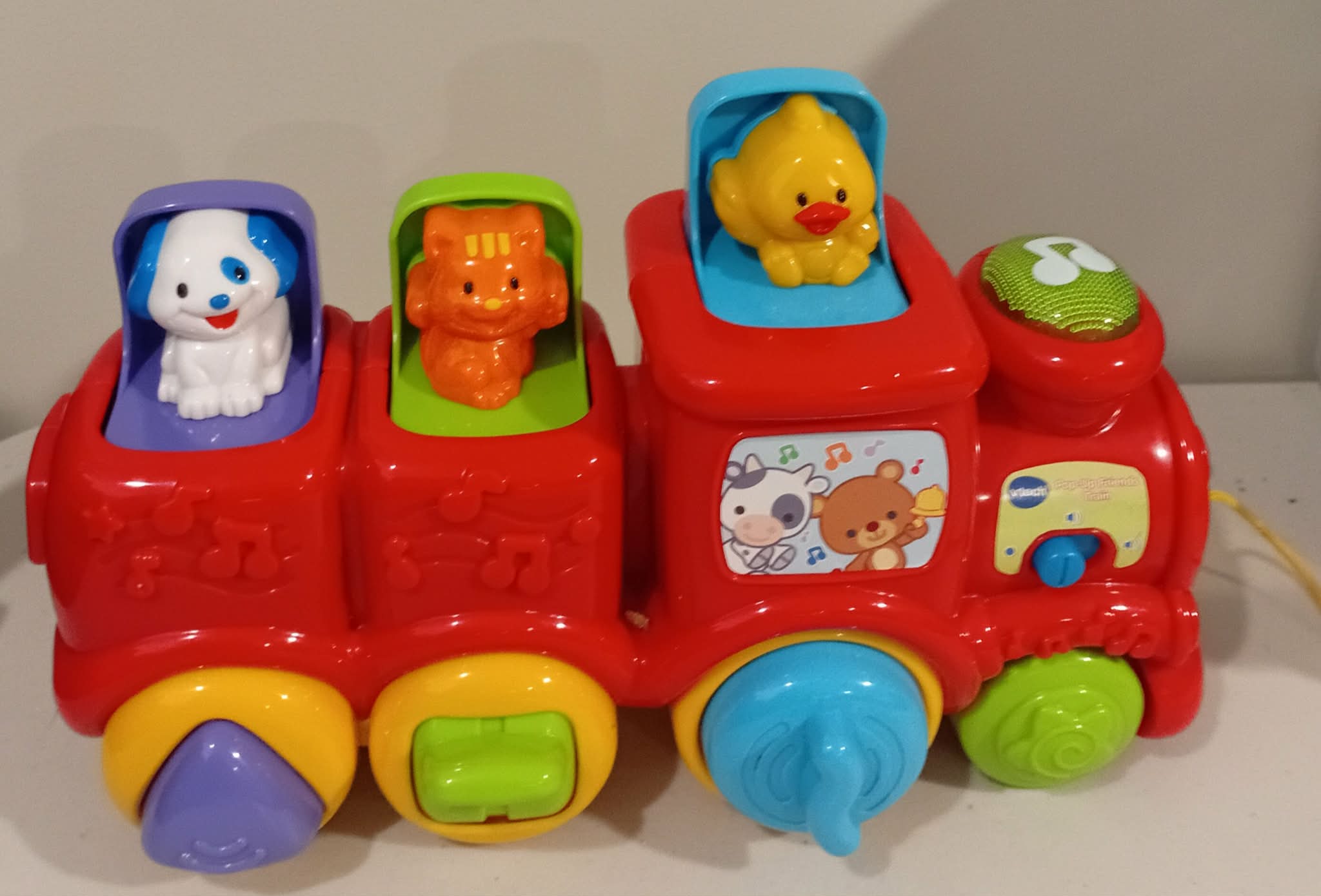 V TECH Pop-up Friends Train